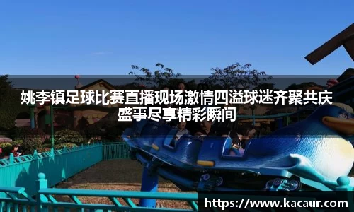 姚李镇足球比赛直播现场激情四溢球迷齐聚共庆盛事尽享精彩瞬间