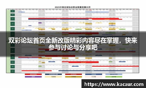 双彩论坛首页全新改版精彩内容尽在掌握，快来参与讨论与分享吧